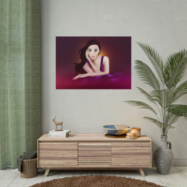 101875-538.jpg Chinese Fashion Girl Poster
