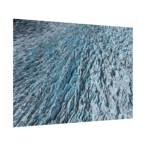 101875-562.jpg Guyot Glacier Crevasses Poster