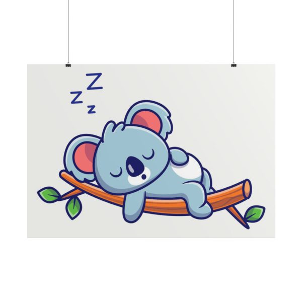 101875-596.jpg Sleeping Koala Poster