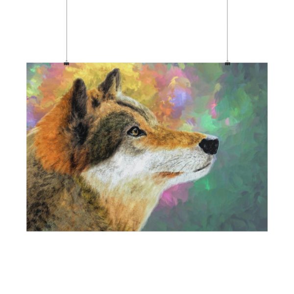 101875-636.jpg Wolf Portrait Poster