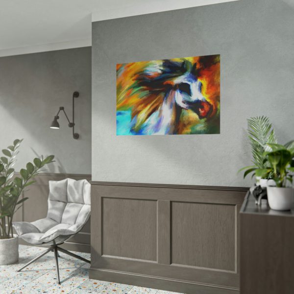 101875-649.jpg Beautiful Horse Head Poster
