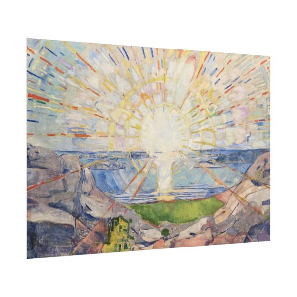 101875-737.jpg Edvard Munch's Solenintro Poster