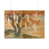 101875-741.jpg Japanese Autumn Maples With Poem Slips by Tosa Mitsuoki Poster
