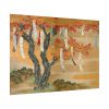 101875-742.jpg Japanese Autumn Maples With Poem Slips by Tosa Mitsuoki Poster