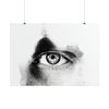 101875-768.jpg Eye Black and White Poster