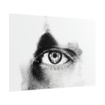 Eye Black and White Poster - Image 11