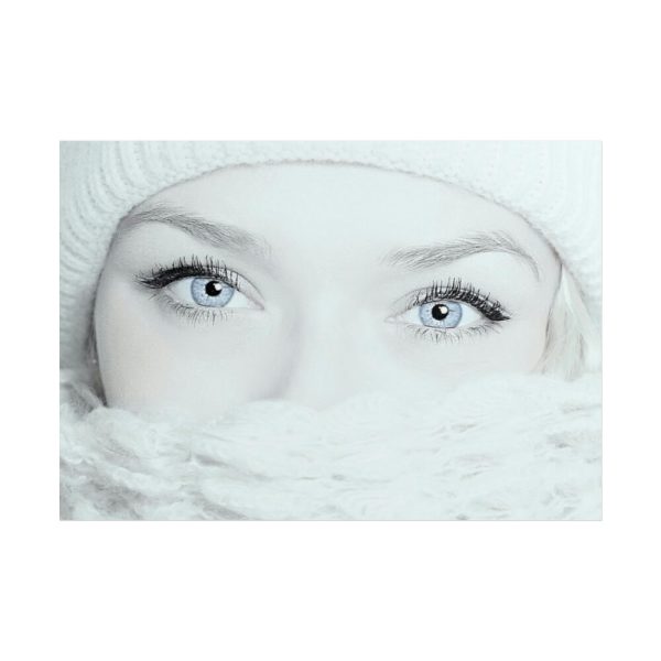 101875-791.jpg Face of a Girl with Beautiful Eyes Poster