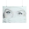 101875-792.jpg Face of a Girl with Beautiful Eyes Poster