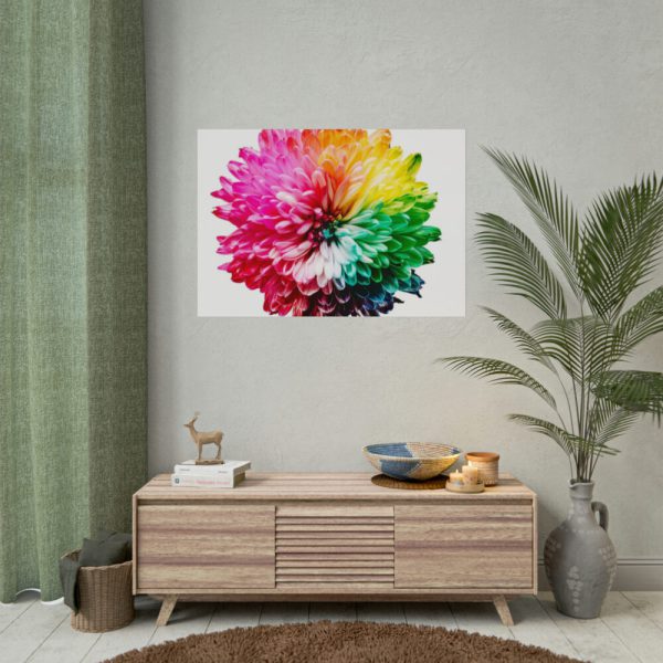 101875-798.jpg Multicolored Flower Illustration Poster