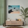 101875-802.jpg Paper Plane in Sky Poster