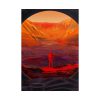 101894-100.jpg NASA Astronaut Stands on Mars Poster