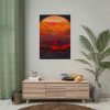 101894-103.jpg NASA Astronaut Stands on Mars Poster