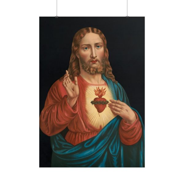 101894-106.jpg Heart of Jesus Poster