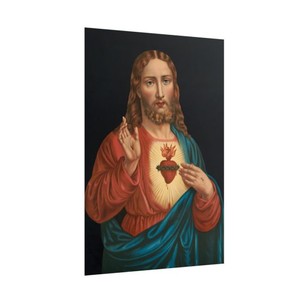 101894-107.jpg Heart of Jesus Poster