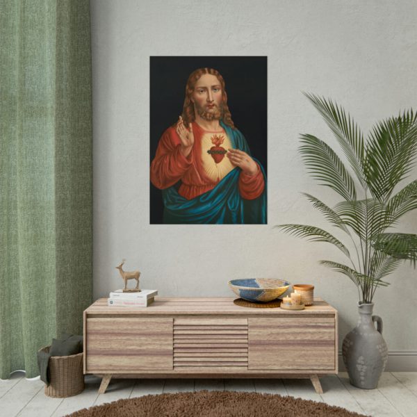 101894-108.jpg Heart of Jesus Poster