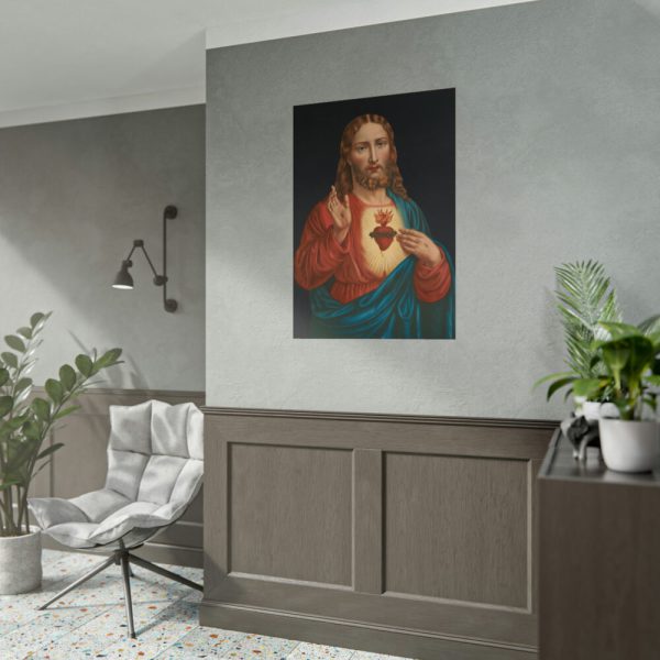 101894-109.jpg Heart of Jesus Poster