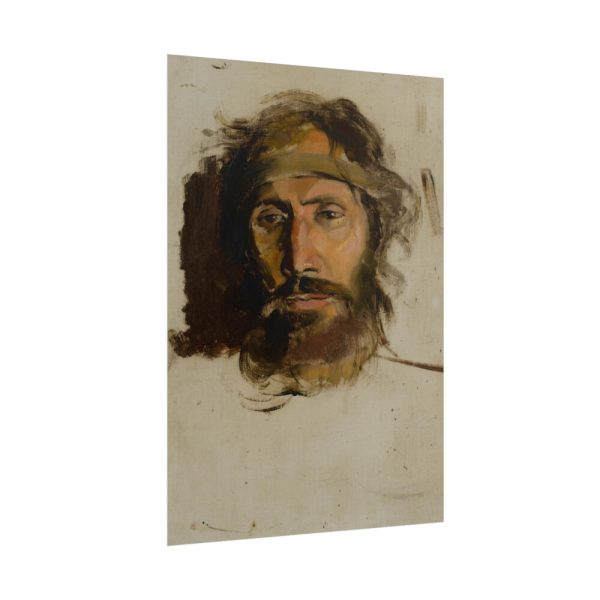 101894-112.jpg Christ by László Mednyánszky Poster
