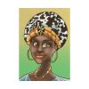 101894-140.jpg African Hair Scarf Culture Poster