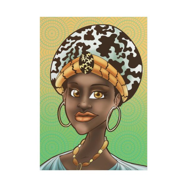 101894-140.jpg African Hair Scarf Culture Poster