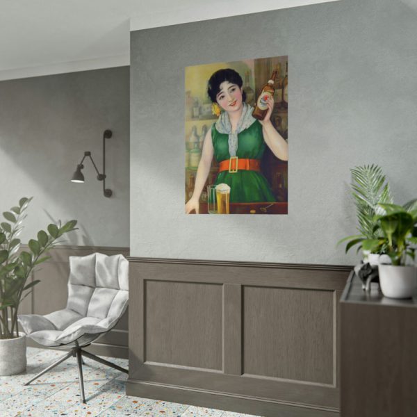 101894-149.jpg Asahi Beer Woman Poster