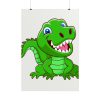 101894-181.jpg Smiling Crocodile Poster