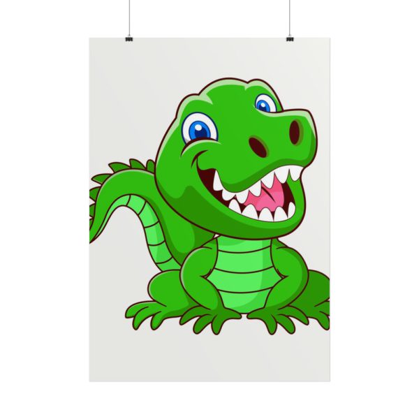 101894-181.jpg Smiling Crocodile Poster