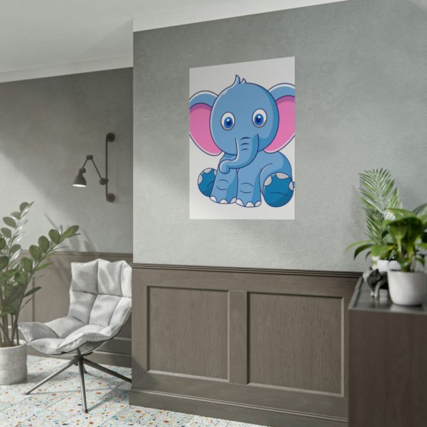 101894-189.jpg Baby Elephant Poster
