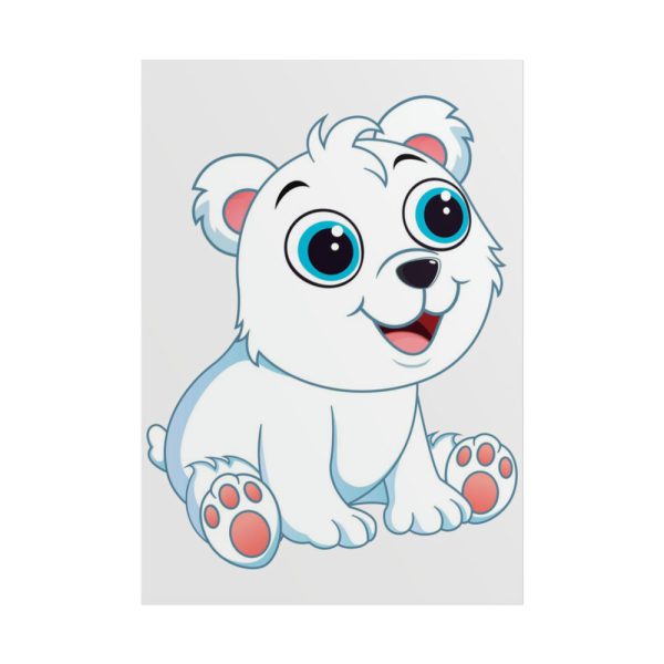 101894-190.jpg Baby Polar Bear Poster