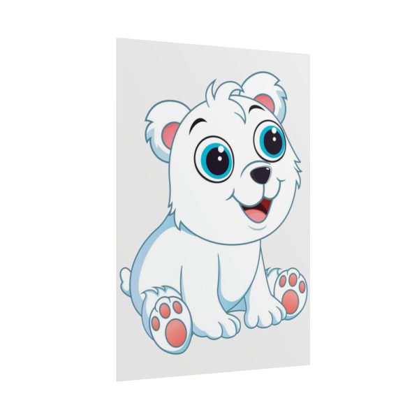 101894-192.jpg Baby Polar Bear Poster