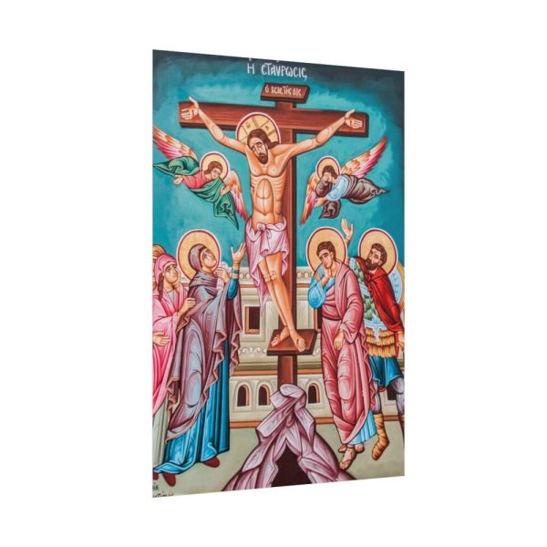 101894-232.jpg Jesus Christ Crucifixion Poster