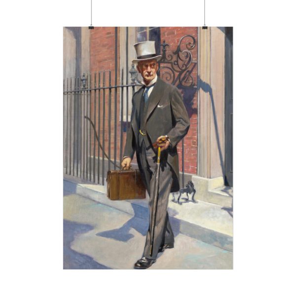 101894-256.jpg Neville Chamberlain by Samuel Johnson Woolf Poster