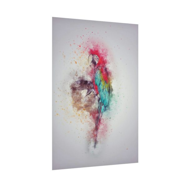101894-297.jpg Parrot and Colors Poster