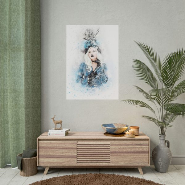 101894-303.jpg Vintage Style Girl Poster