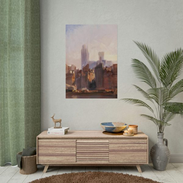 101894-63.jpg Cityscape Painting Poster