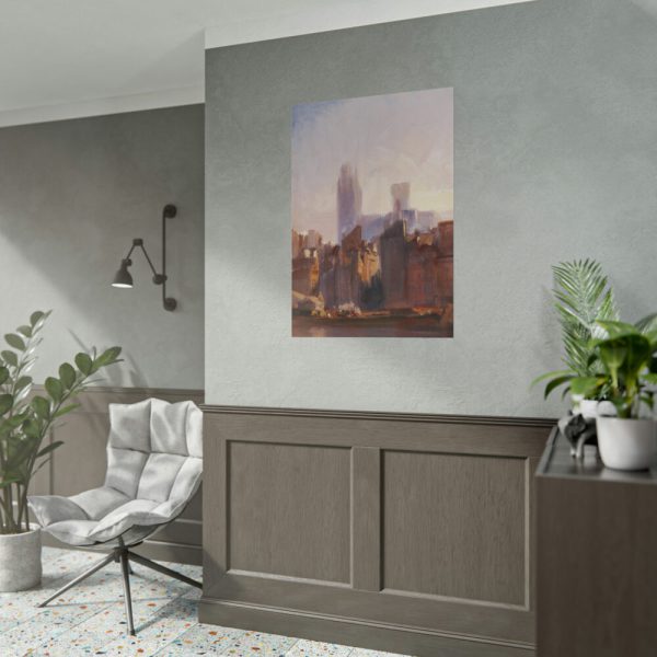 101894-64.jpg Cityscape Painting Poster