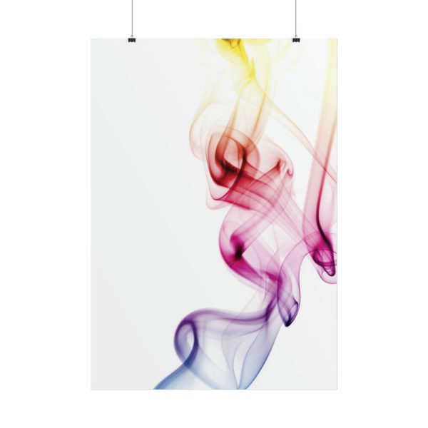 101894-86.jpg Colorful Smoke Poster