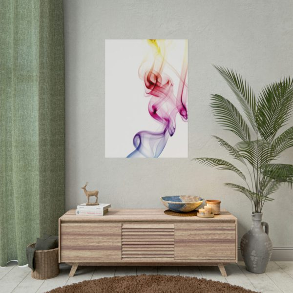 101894-88.jpg Colorful Smoke Poster