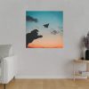 82240-2.jpg Paper Plane in Sky Standard Canvas