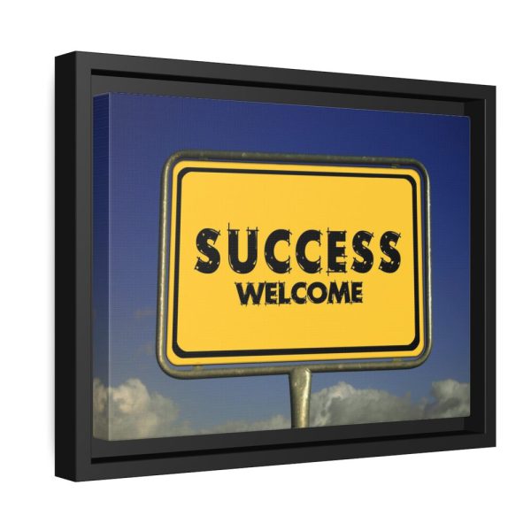 88280-1.jpg Success Welcome Invitation Framed Canvas