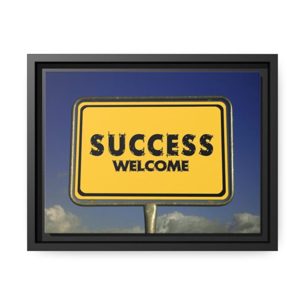 88280.jpg Success Welcome Invitation Framed Canvas