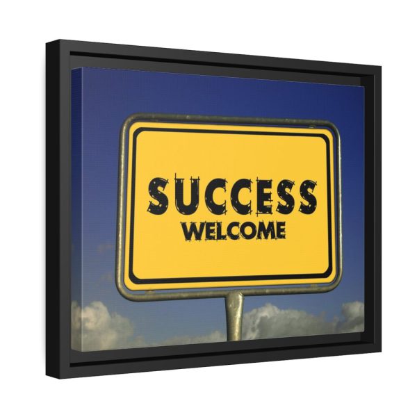 88281-1.jpg Success Welcome Invitation Framed Canvas