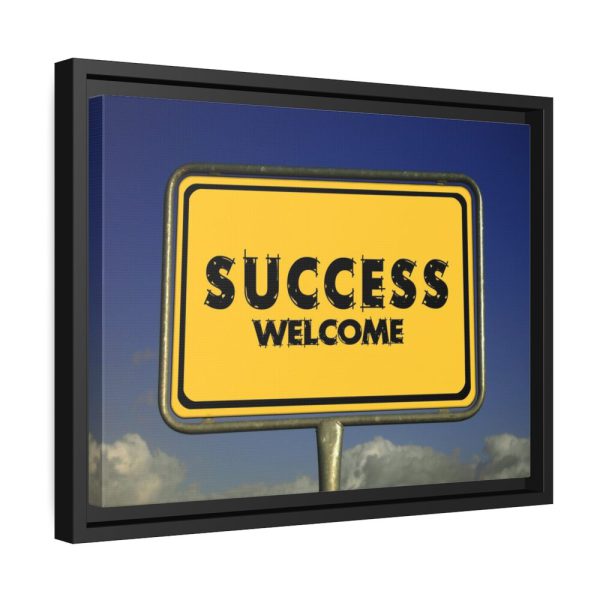 88282-1.jpg Success Welcome Invitation Framed Canvas