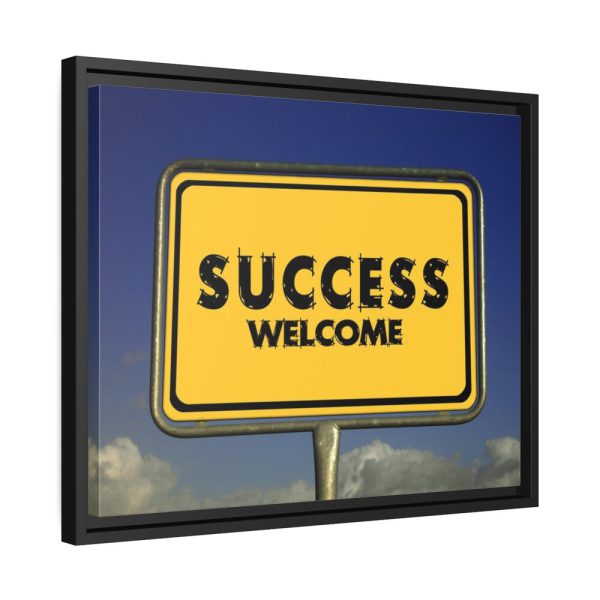 88283-1.jpg Success Welcome Invitation Framed Canvas
