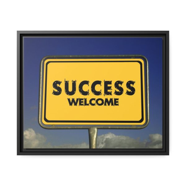 88283.jpg Success Welcome Invitation Framed Canvas