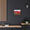 88283-9.jpg Red Tulip Field Framed Canvas