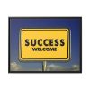 88286.jpg Success Welcome Invitation Framed Canvas