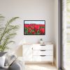 88287-8.jpg Red Tulip Field Framed Canvas
