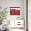 88288-8.jpg Red Tulip Field Framed Canvas
