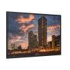 Ikebukuro Tokyo Sunset Framed Canvas