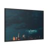 Aesthetic Clouded City Framed Canvas